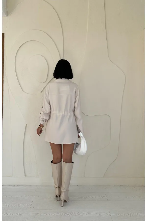 Tunnel Shirt with Snaps