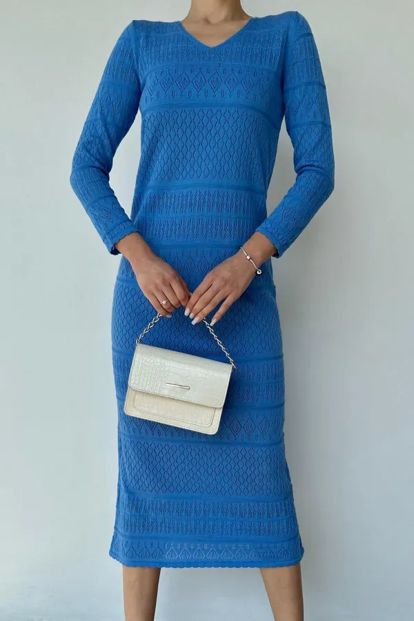 Astarlı Triko Elbise