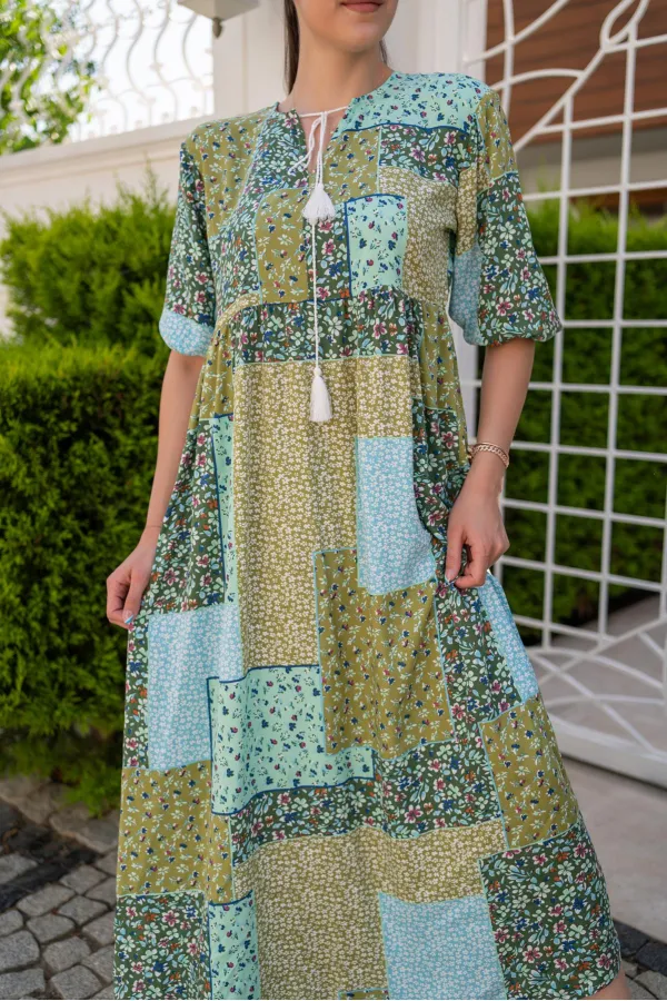 Casual Patterned Dress