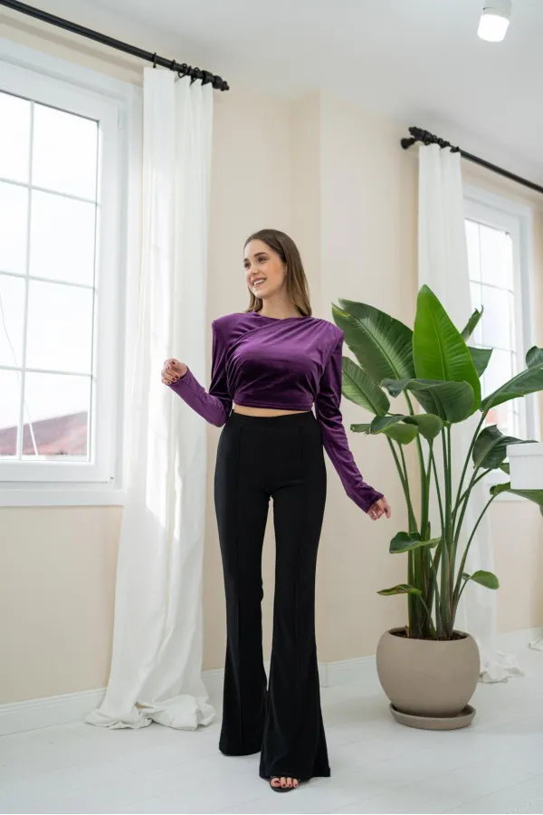 Velvet Blouse