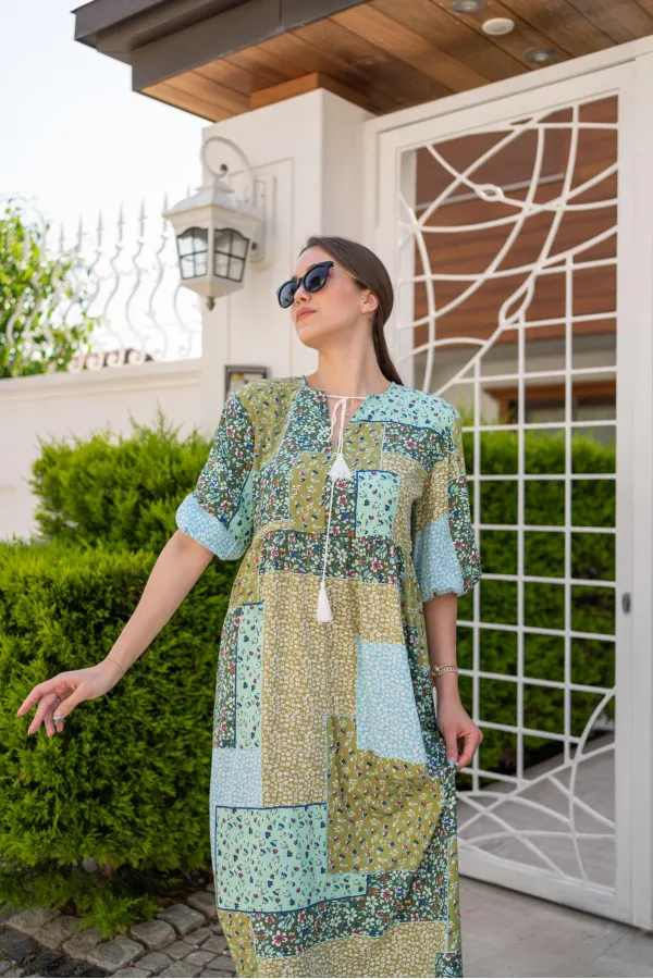 Casual Patterned Dress