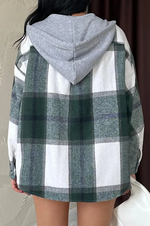 Hooded Lumberjack Shirt