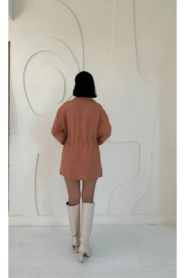 Tunnel Shirt with Snaps