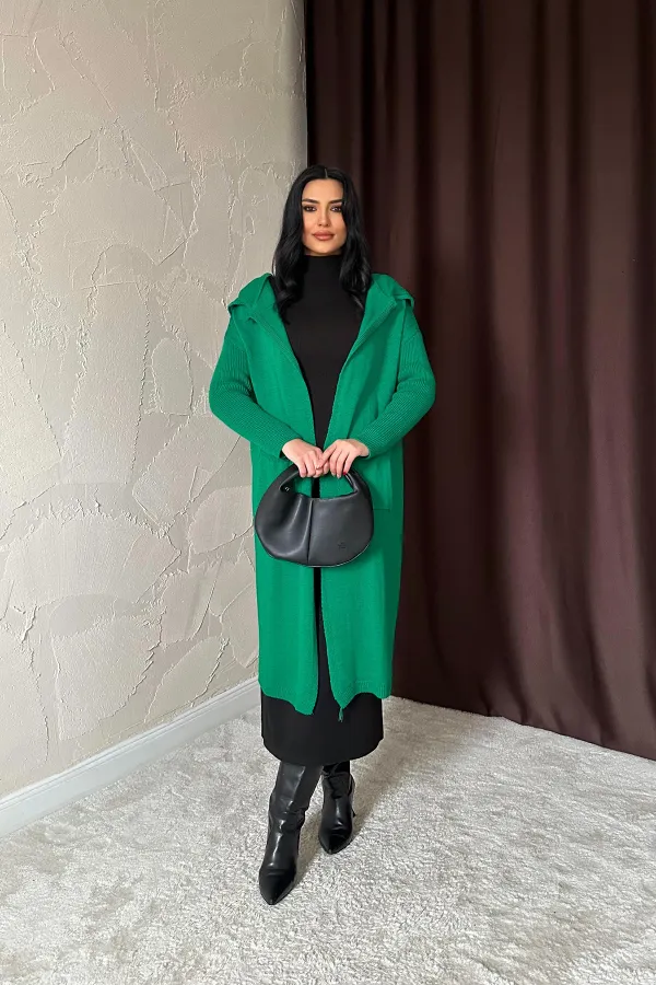 Arkası Yazılı Hırka