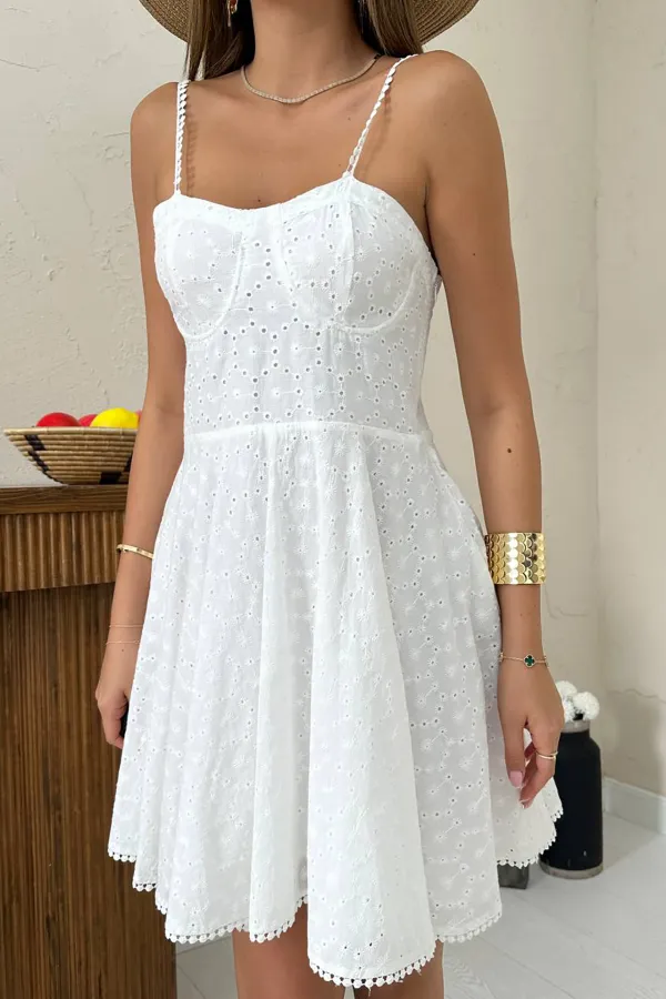 Strappy Cutout Mini Dress