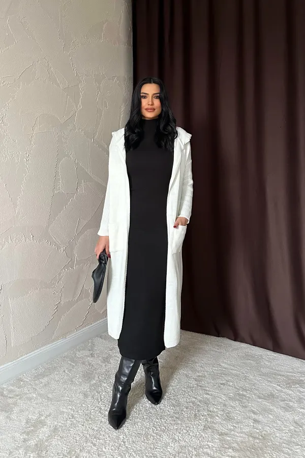 Arkası Yazılı Hırka