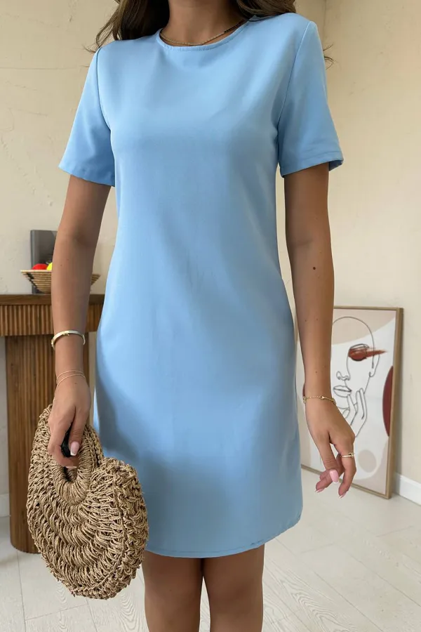 Short Sleeve Atlas Mini Dress