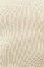 Ribbed Halter Neck Knitted Tank Top