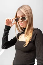 Black Ribbed Turtleneck Blouse