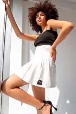 Strappy Cotton Crop Top Bustier