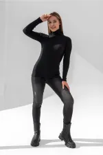 Boğazlı Balıkçı Yaka Şardonlu Kaşkorse Fitilli Kazak