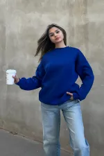 Basic Crew Neck Oversize Sweatshirt
