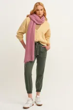 Fitilli Halter Yaka Örme Atlet