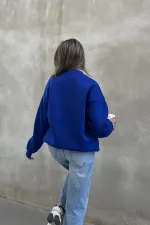 Basic Crew Neck Oversize Sweatshirt