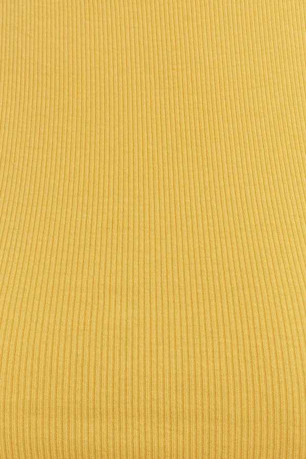 Débardeur côtelé à col halter