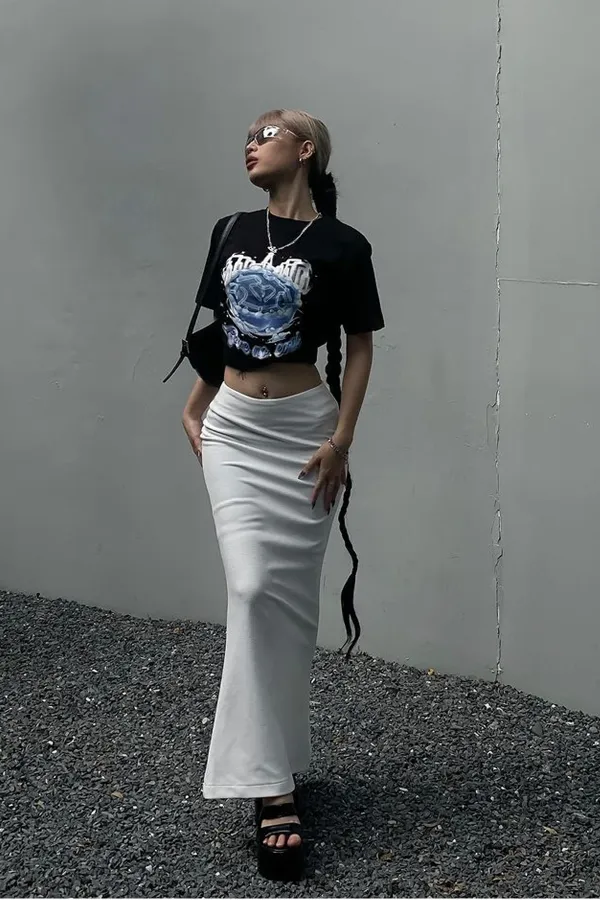 Maxi Basic Skirt