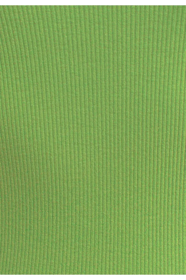 Ribbed Halter Neck Knitted Tank Top