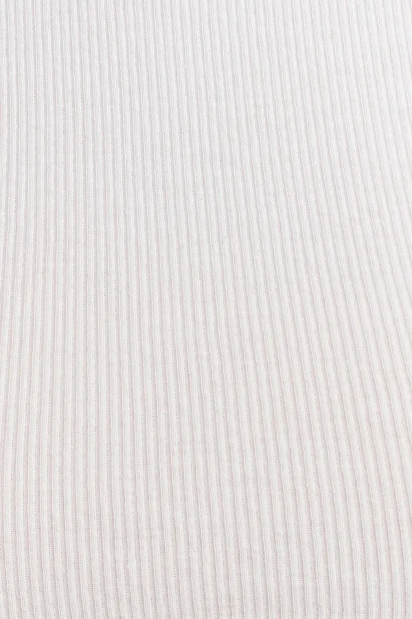 Fitilli Halter Yaka Örme Atlet