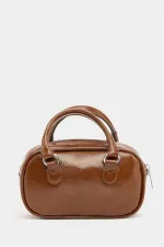 Mini sac à bandoulière rétro beige
