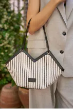 Sac fourre-tout zippé noir Sac fourre-tout zippé noir