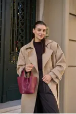 Sac panier avec accessoire de verrouillage, rouge bordeaux