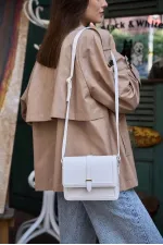 Sac bandoulière Perry pour femme - Blanc