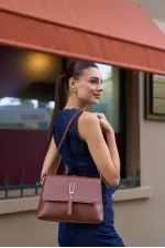 Sac à main et bandoulière Merry Gold Buckle, couleur fauve Sac à main et bandoulière Merry Gold Buckle, couleur fauve