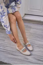 Accessoire Ballerines Beige Accessoire Ballerines Beige