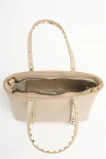 Sac à main et à bandoulière en cuir PU pour femme, petit format, avec boucle à clous