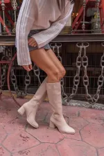 Bottes en vison