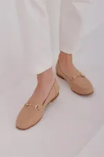 Accessoire Ballerines Beige
