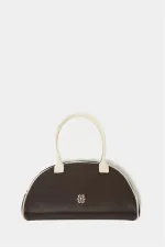 Sac à main et à bandoulière rétro marron