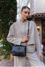 Sac bandoulière Perry pour femme - Noir Sac bandoulière Perry pour femme - Noir