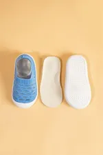 Chaussures Premiers Pas Bébé Bleues