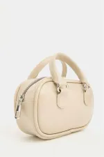 Mini sac bandoulière rétro crème