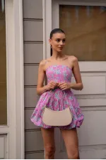 Sac à main Parma Baguette pour femme - Crème