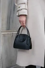 Sac Maja Mini City pour femme avec housse - Noir