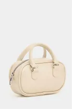 Mini sac bandoulière rétro crème