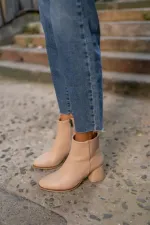 Bottes et bottines en vison Bottes et bottines en vison