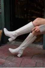 Bottes beiges