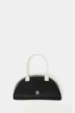 Sac à main et sac à bandoulière rétro noir