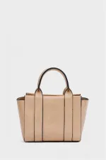 Mini sac fourre-tout à main et à bandoulière en vison