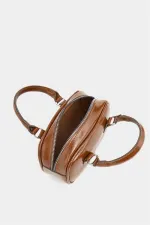 Mini sac à bandoulière rétro beige