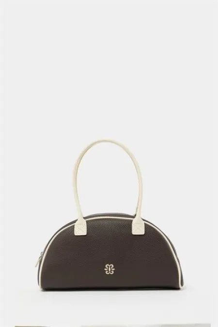 Sac à main et à bandoulière rétro marron