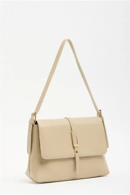 Sac à main et à bandoulière Merry Gold Buckle Mink Sac à main et à bandoulière Merry Gold Buckle Mink