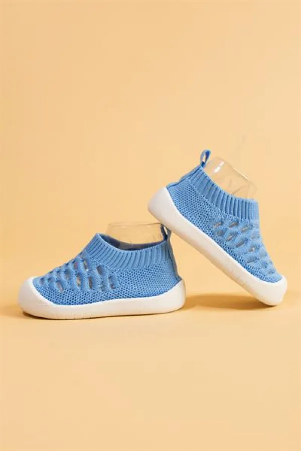 Chaussures Premiers Pas Bébé Bleues