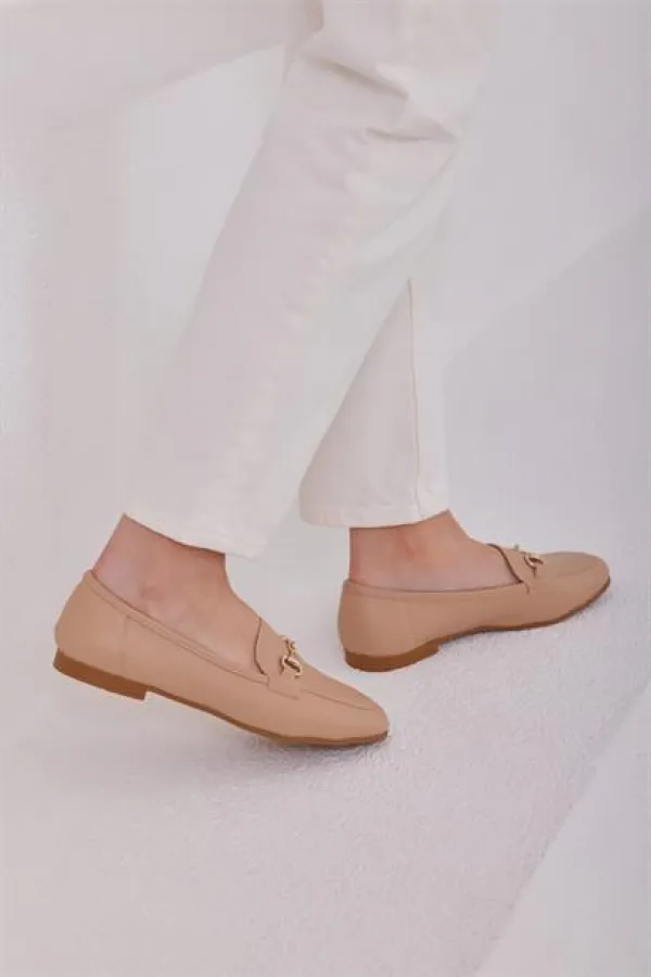 Accessoire Ballerines Beige