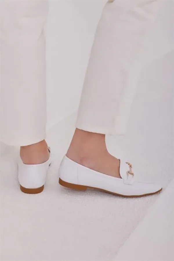 Accessoire Ballerines Blanches