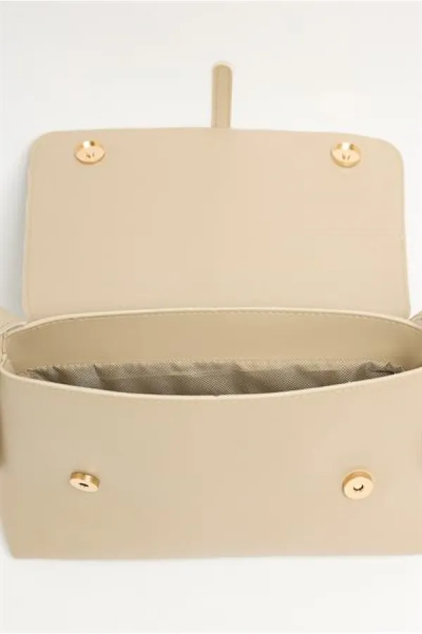 Sac à main et à bandoulière Merry Gold Buckle Mink Sac à main et à bandoulière Merry Gold Buckle Mink
