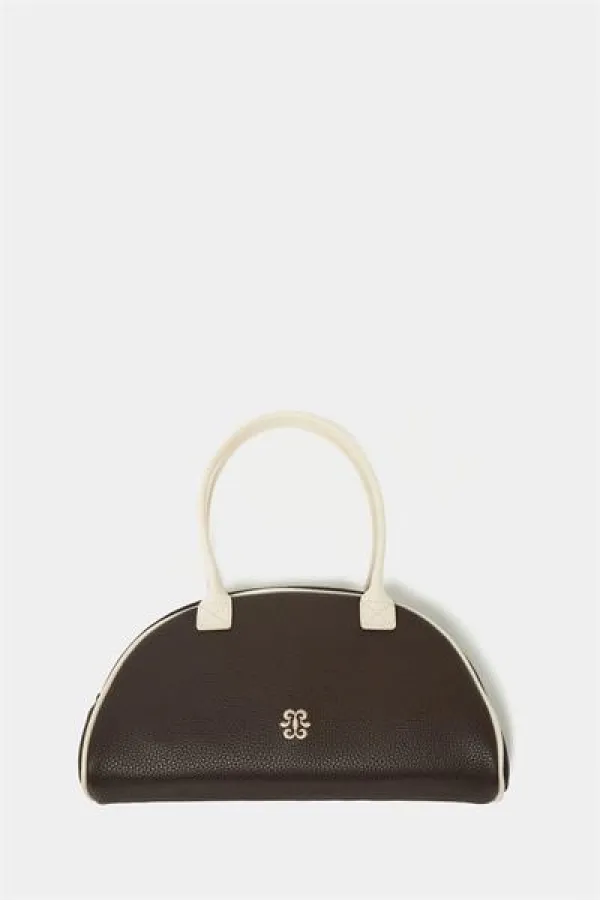 Sac à main et à bandoulière rétro marron